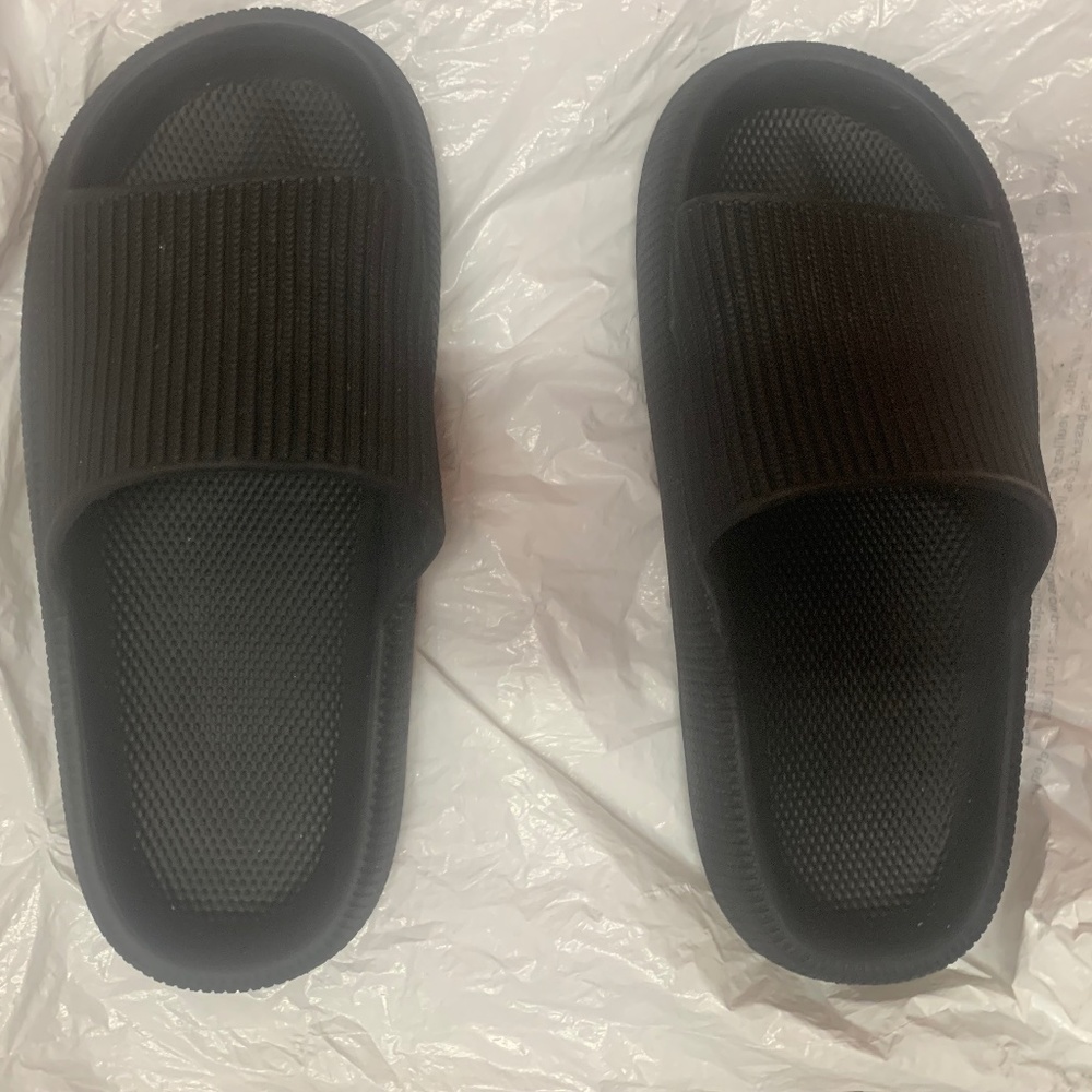 Sandals black size 38-39